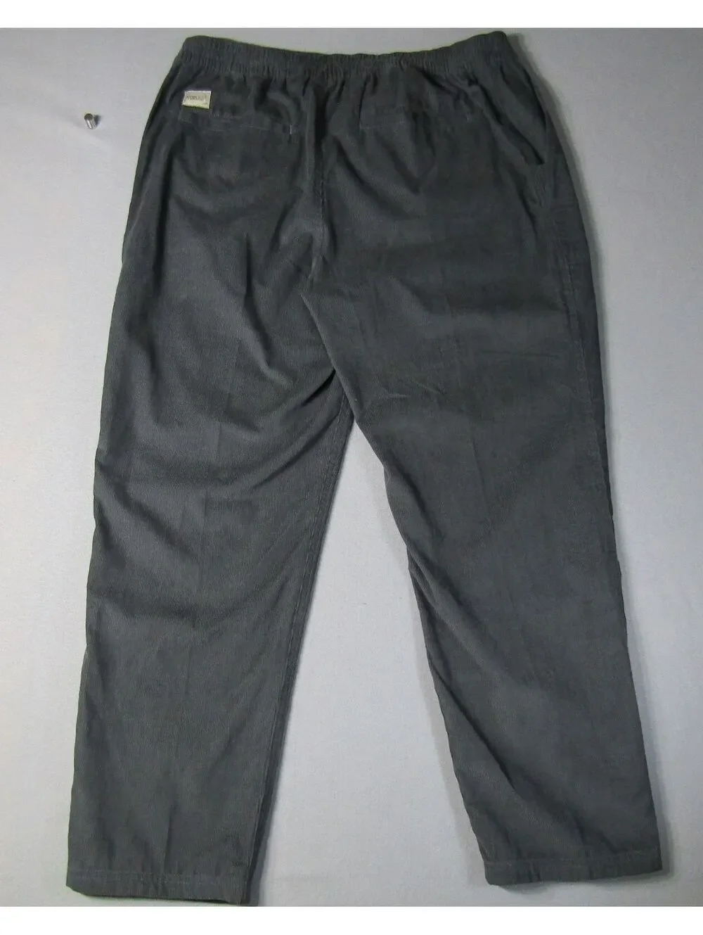 NWT Hurley Baja Straight Leg Corduroy Pants Men's XL Ion Grey